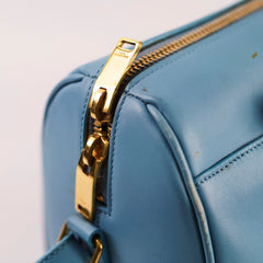 Saint Laurent Boston Crossbody Bag Blue