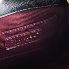 Chanel 25B Business Affinity Bucket Bag Black GHW