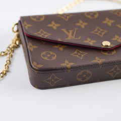 Louis Vuitton Pochette Felice Monogram (incudes inserts)