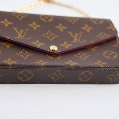 Louis Vuitton Pochette Felice Monogram (incudes inserts)