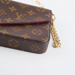 Louis Vuitton Pochette Felice Monogram (incudes inserts)