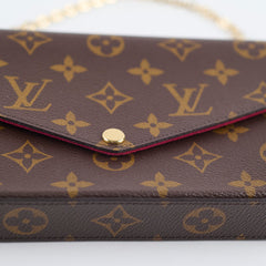 Louis Vuitton Pochette Felice Monogram (incudes inserts)