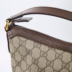 Gucci Ophidia Half-Moon Hobo Bag Brown