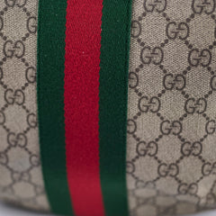 Gucci Ophidia Half-Moon Hobo Bag Brown