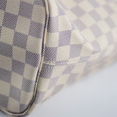 Louis Vuitton Neverfull MM Damier Azur (with Pouch)