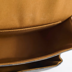 Celine Triomphe Medium Folco Crossbody Bag Tan