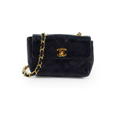 Chanel Mini Flap Crossbody Bag Black