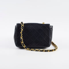 Chanel Mini Flap Crossbody Bag Black