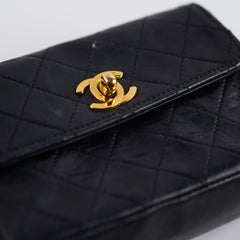 Chanel Mini Flap Crossbody Bag Black