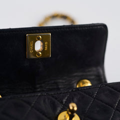 Chanel Mini Flap Crossbody Bag Black