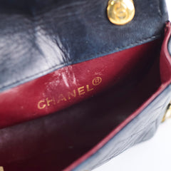 Chanel Mini Flap Crossbody Bag Black