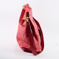 Louis Vuitton Metis Hobo Empreinte Leather Red