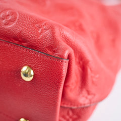 Louis Vuitton Metis Hobo Empreinte Leather Red