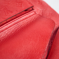 Louis Vuitton Metis Hobo Empreinte Leather Red