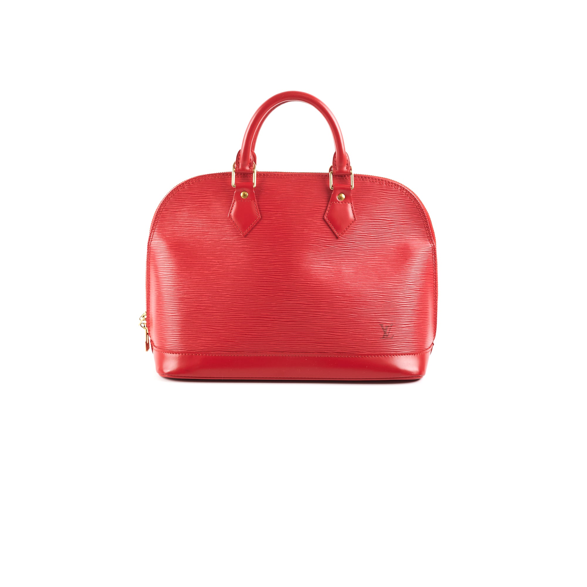 Louis Vuitton Epi Alma PM - Red Handle Bags, Handbags - LOU552811