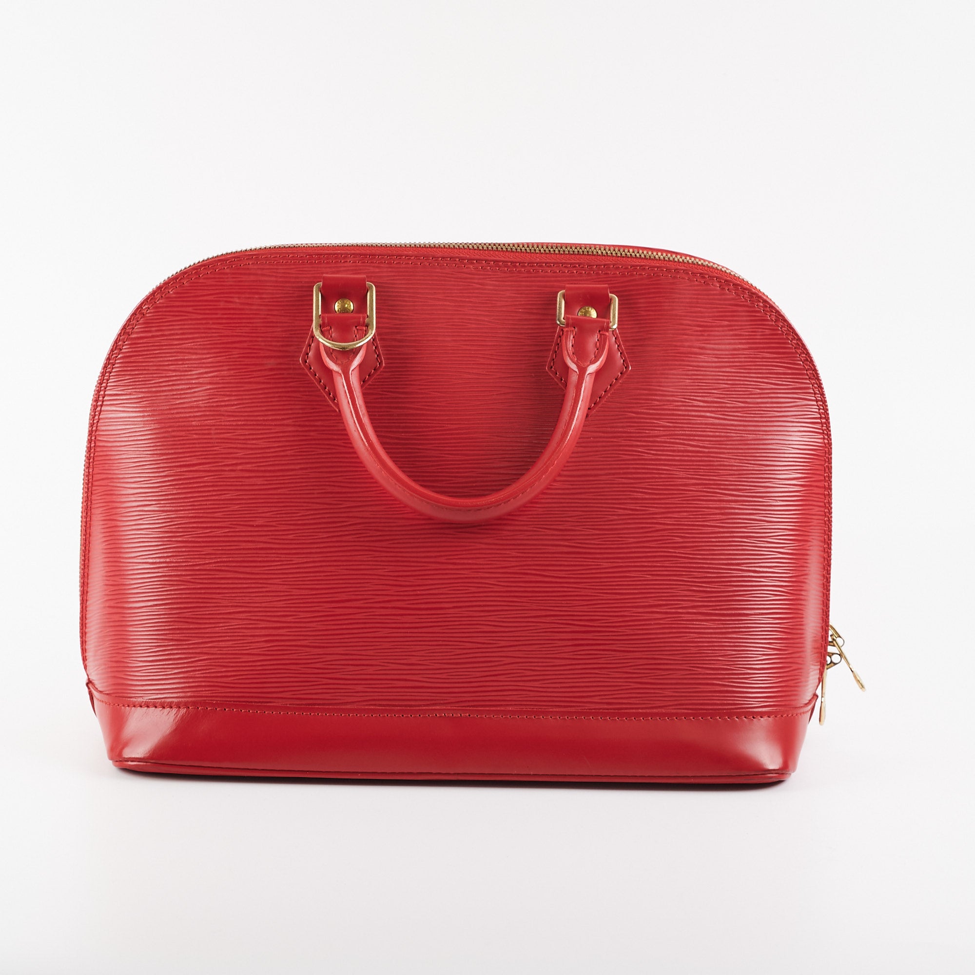 Louis Vuitton Alma Red Epi Leather PM ref.1005658 - Joli Closet