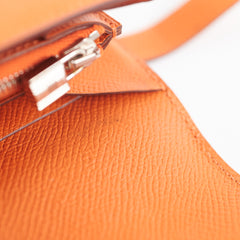 Hermes Kelly Wallet Orange