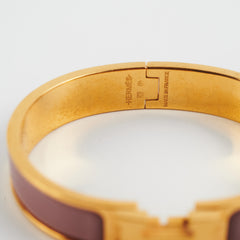 Hermes H Clic Bracelet Size PM Rose