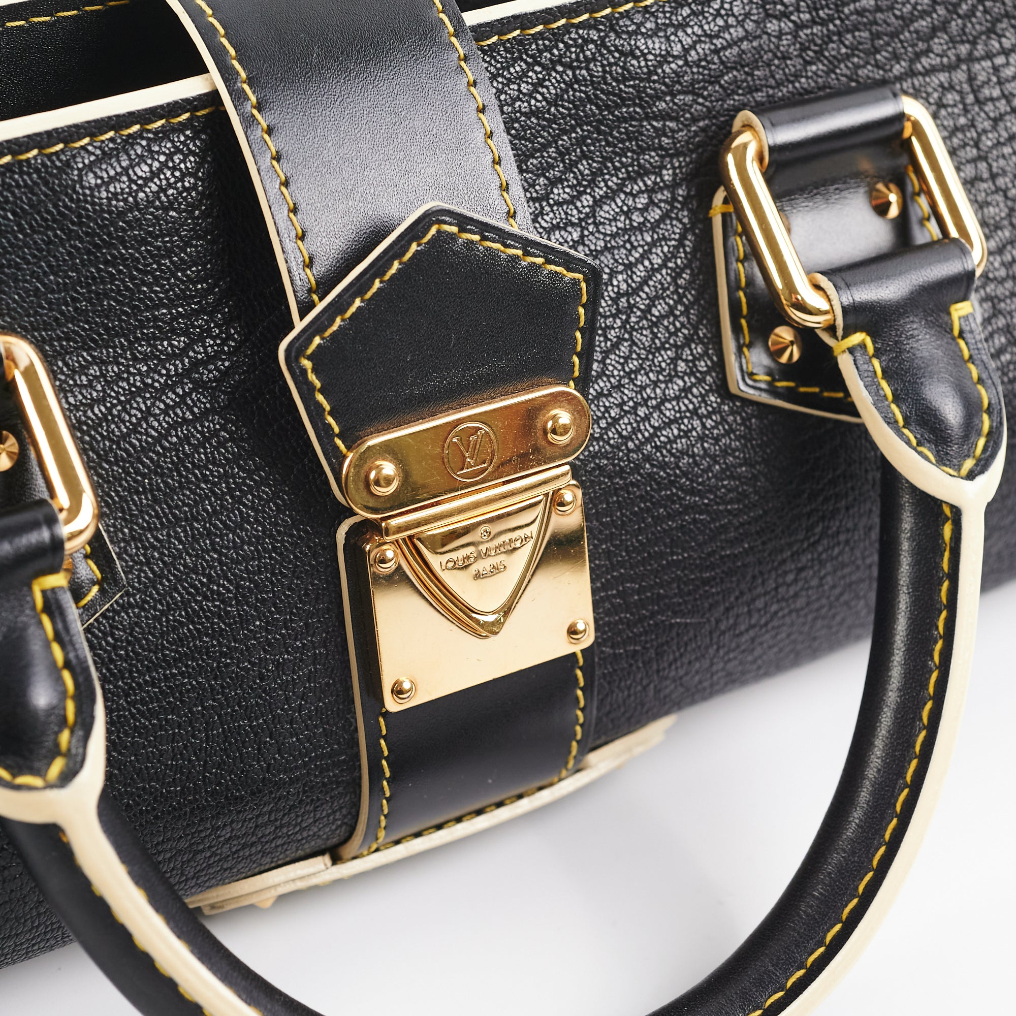 Louis Vuitton Suhali L'Epanoui PM - Black Handle Bags, Handbags