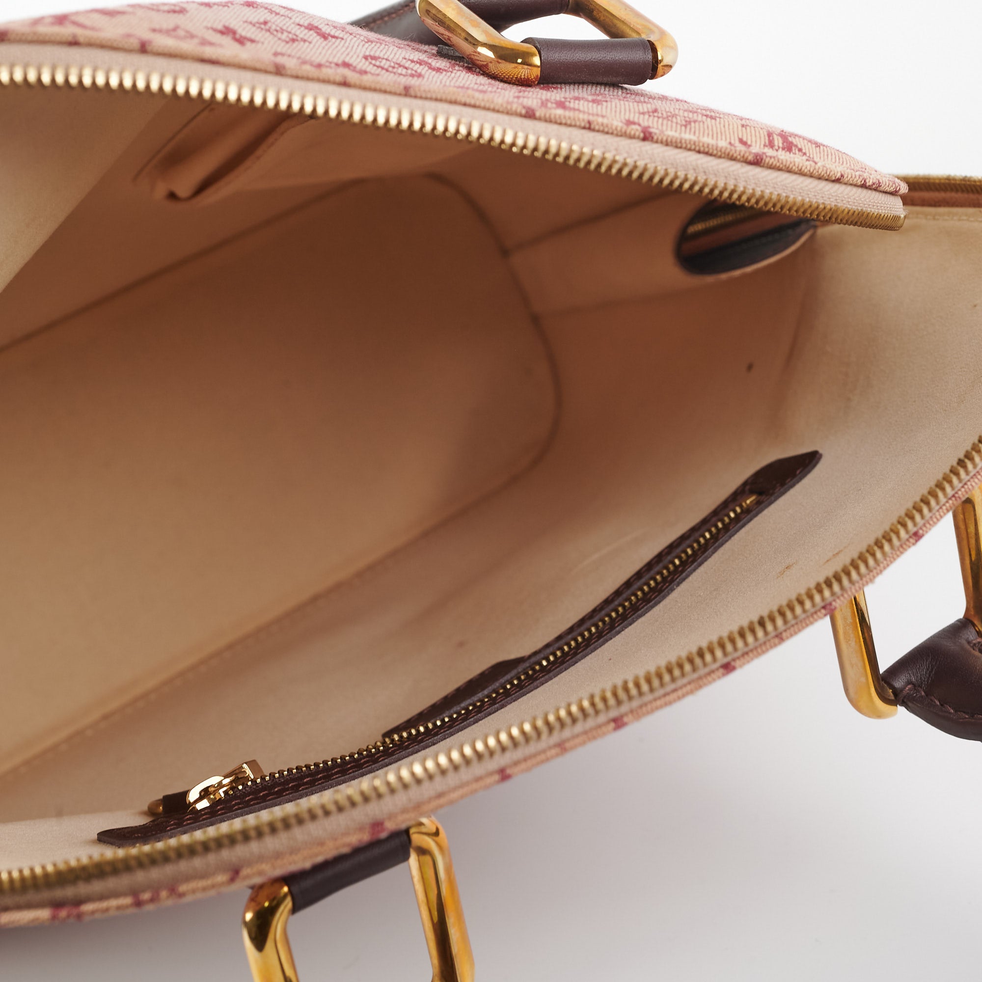 Louis Vuitton Burgundy Monogram Mini Lin Alma Haut Tall Dome Bag