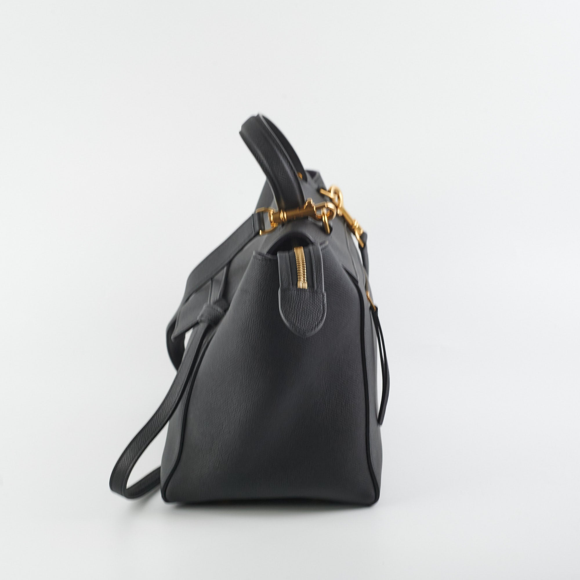 Black Celine Mini Belt Bag Satchel – Designer Revival