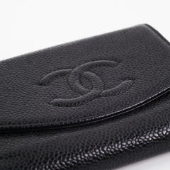 Chanel Caviar Timeless Wallet Black