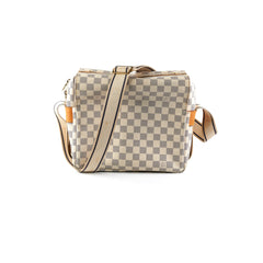 Louis Vuitton Naviglio Messenger Bag Damier Azur