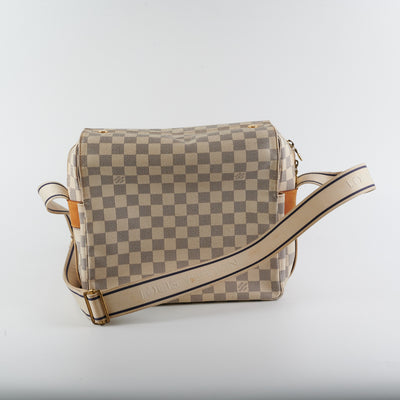 Louis Vuitton N51189 Naviglio Damier Azur Messenger Bag - The Attic Place