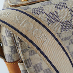 Louis Vuitton Naviglio Messenger Bag Damier Azur