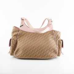 Dior Trotter Diorissimo Brown/Pink Shoulder Bag