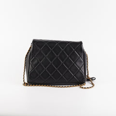 Chanel Seasonal Flap Black Bag