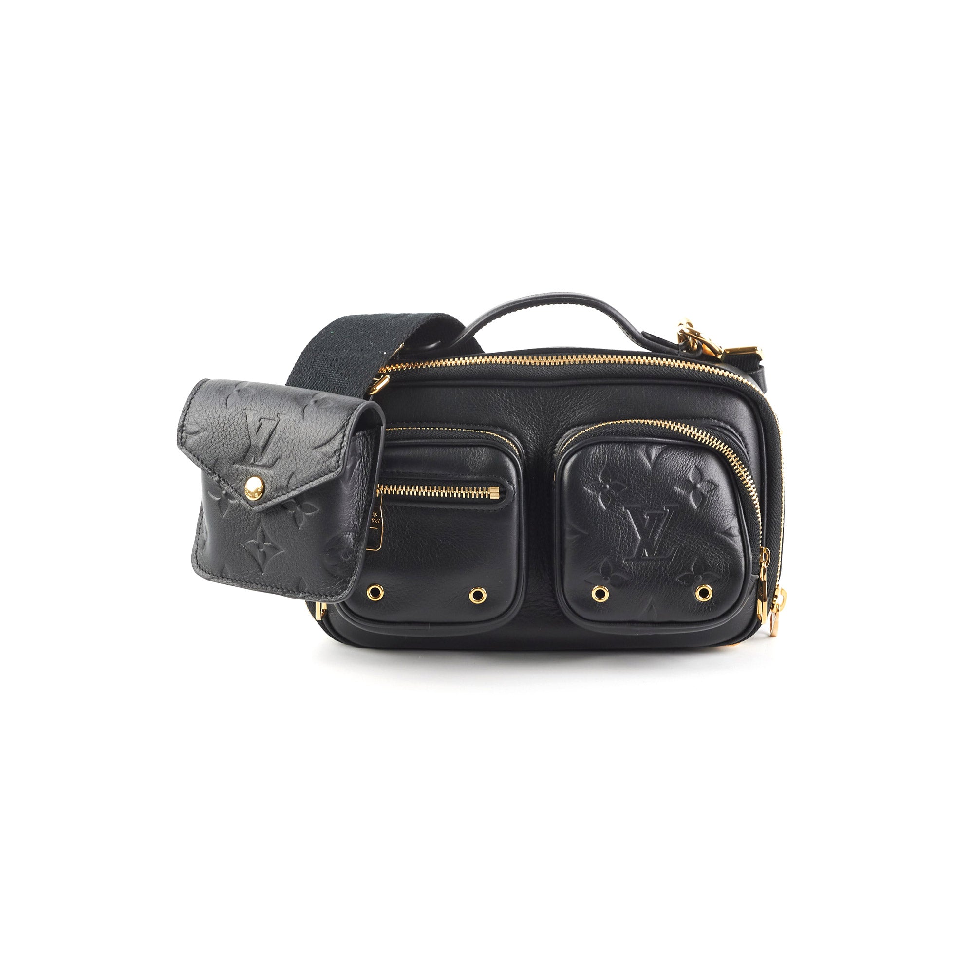 Louis Vuitton Utility Crossbody Bag Black - THE PURSE AFFAIR