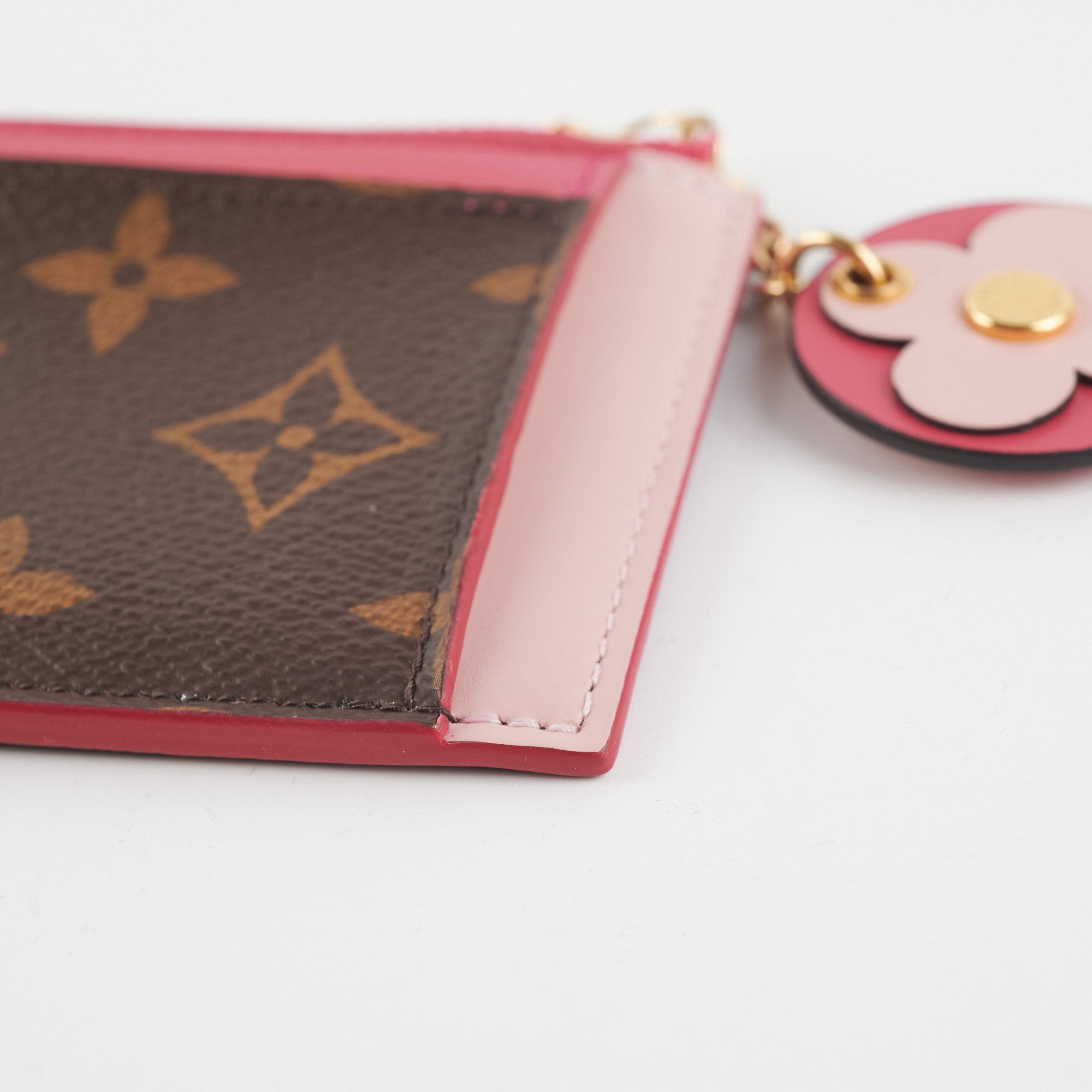 Louis Vuitton Card Holder Monogram Pink - THE PURSE AFFAIR