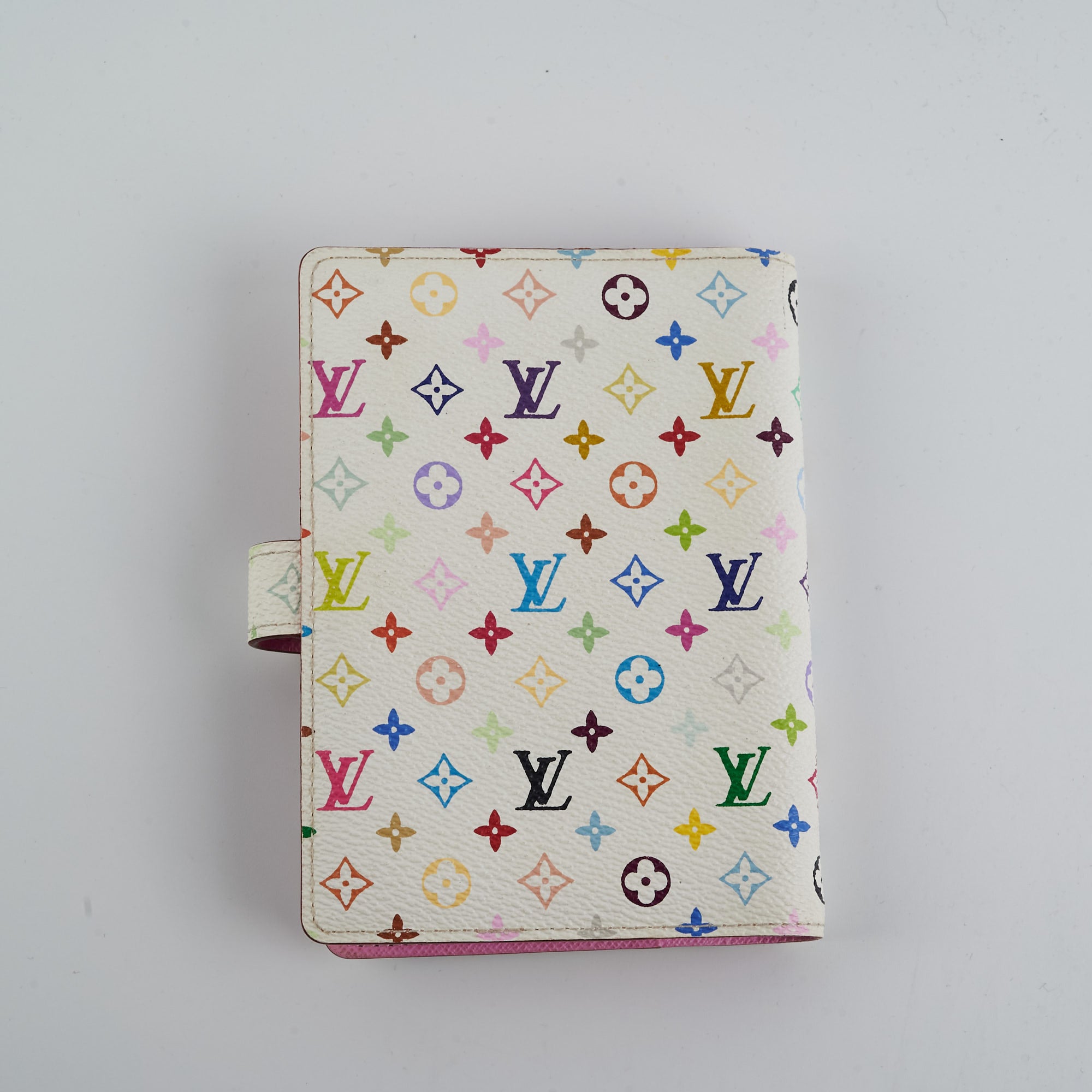 Louis Vuitton Monogram Multicolore Small Ring Agenda Cover & Pen Set -  White Books, Stationery & Pens, Decor & Accessories - LOU761283
