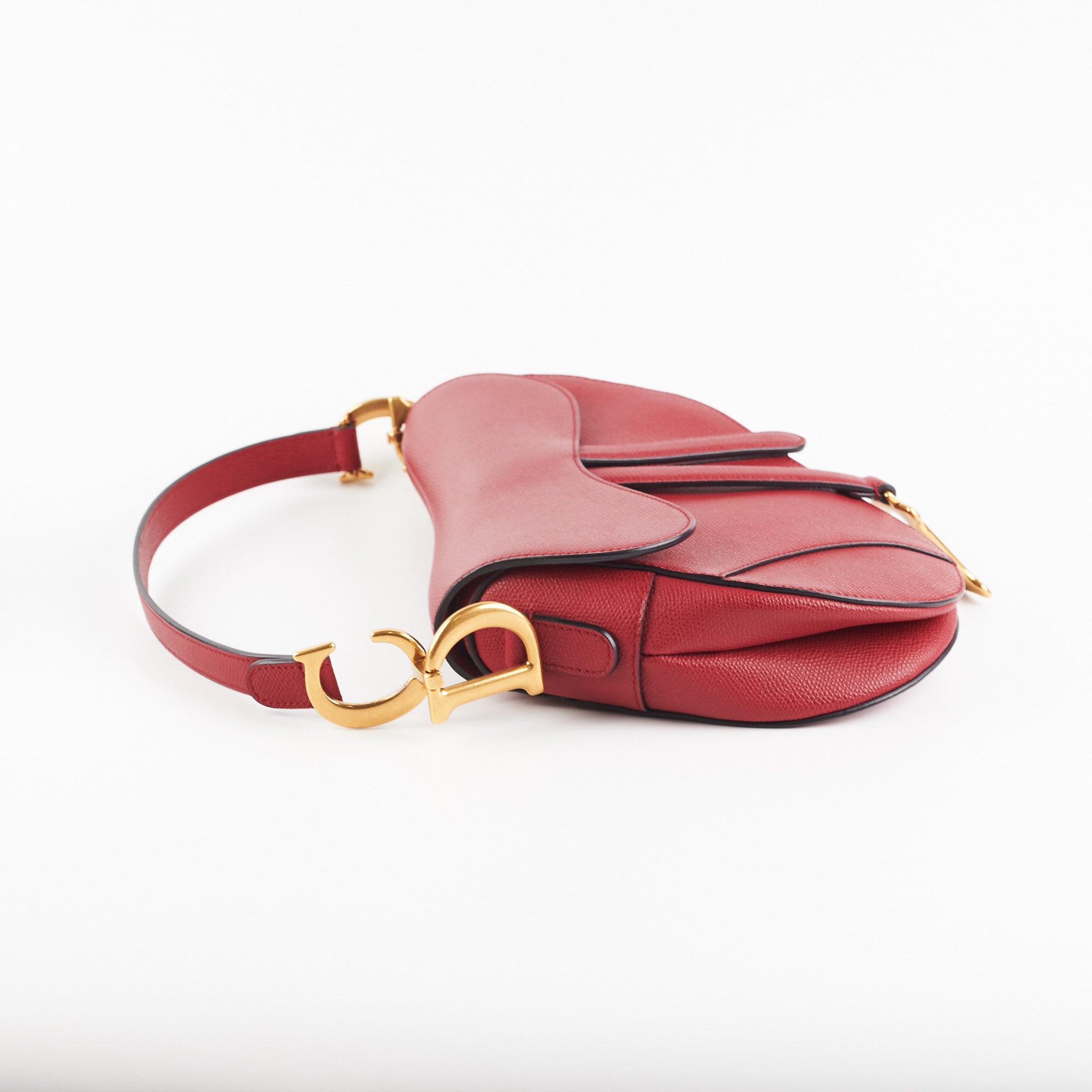 Dior Saddle Bag Red - THE PURSE AFFAIR