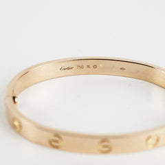 Cartier Love Bangle 16 Pink Gold