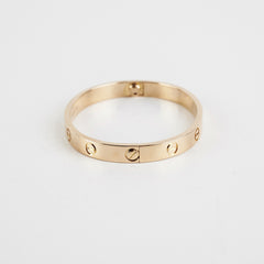 Cartier Love Bangle 16 Pink Gold