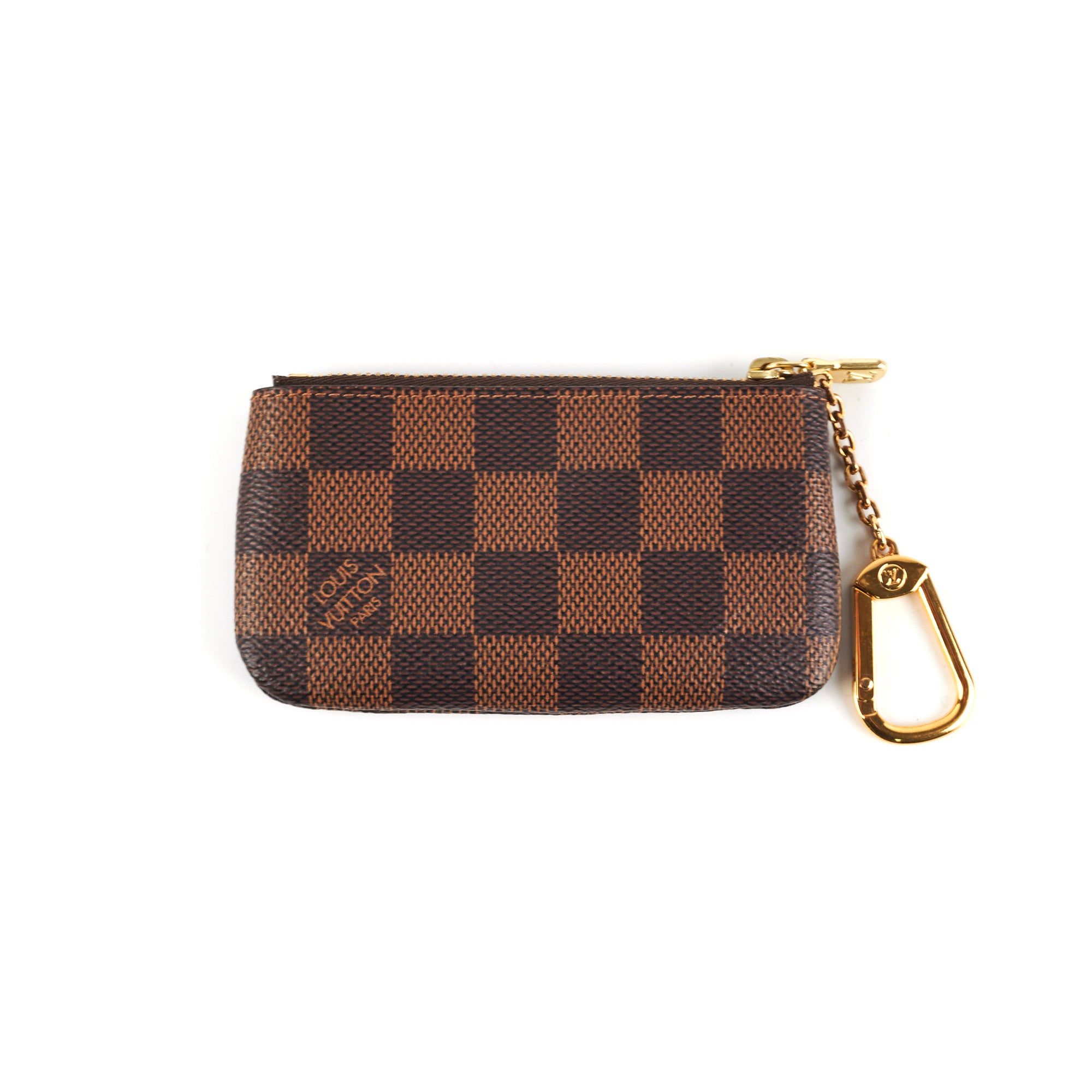 LOUIS VUITTON KEY POUCH IN DAMIER GRAPHITE - WHAT FITS INSIDE