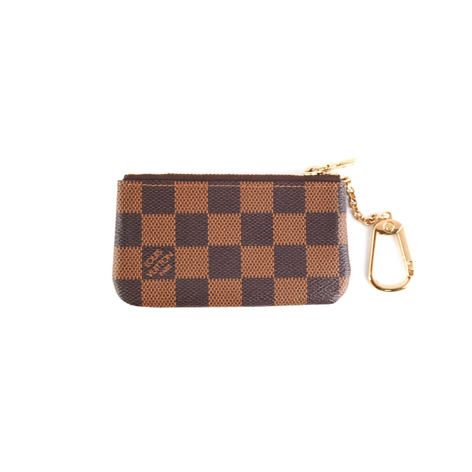 BRAND NEW - AUTHENTIC* LOUIS VUITTON Key Pouch Cles Damier Ebene N62658 NWT