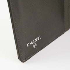 Chanel Vintage Long Wallet Dark Green