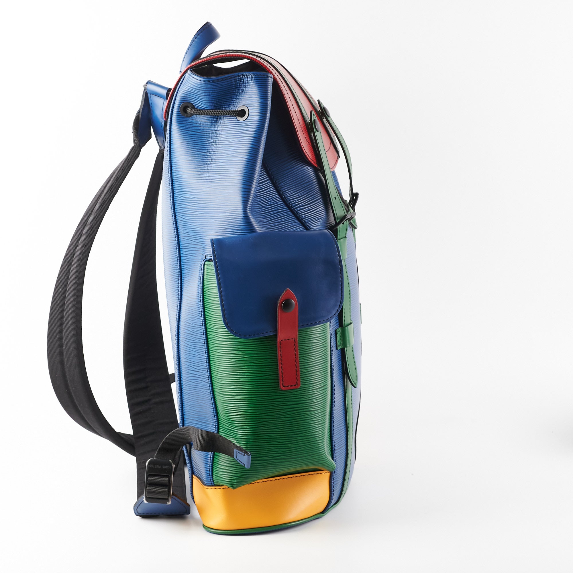Louis Vuitton ColorBlock Christopher Epi Backpack Tricolor - THE PURSE  AFFAIR