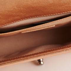 Chanel Boy Bag Perforated Rose Gold