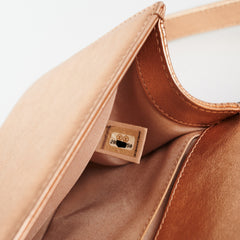 Chanel Boy Bag Perforated Rose Gold