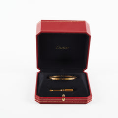 Cartier SM Love Bangle Yellow Gold 17