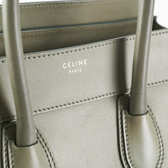 Celine Luggage Mini Grey