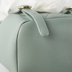 Chanel Mini Duma Backpack Grey/Blue (Microchip)