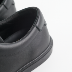 Saint Laurent Leather Sneakers Black 41
