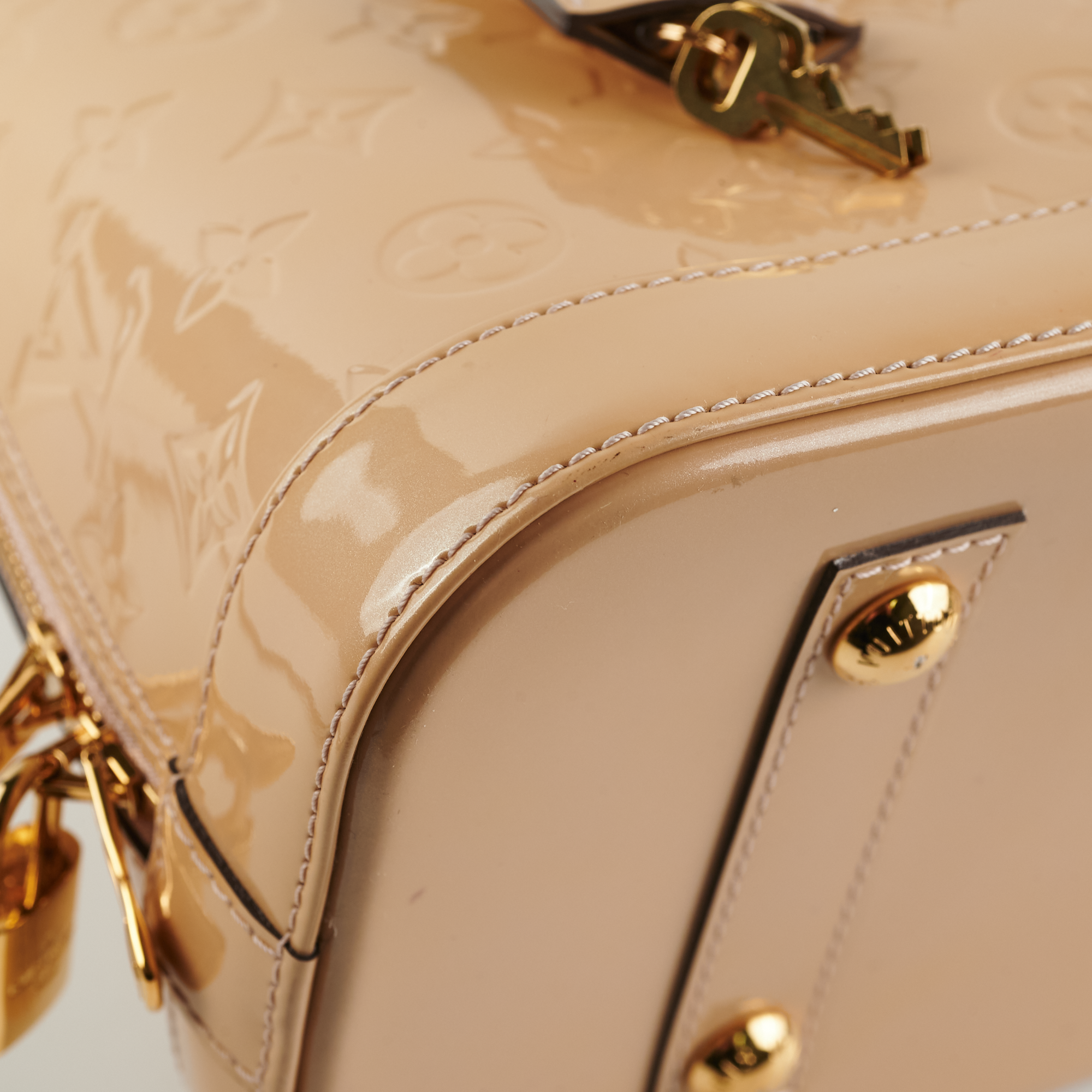 Louis Vuitton Beige Alma PM Handbag - Dress Cheshire