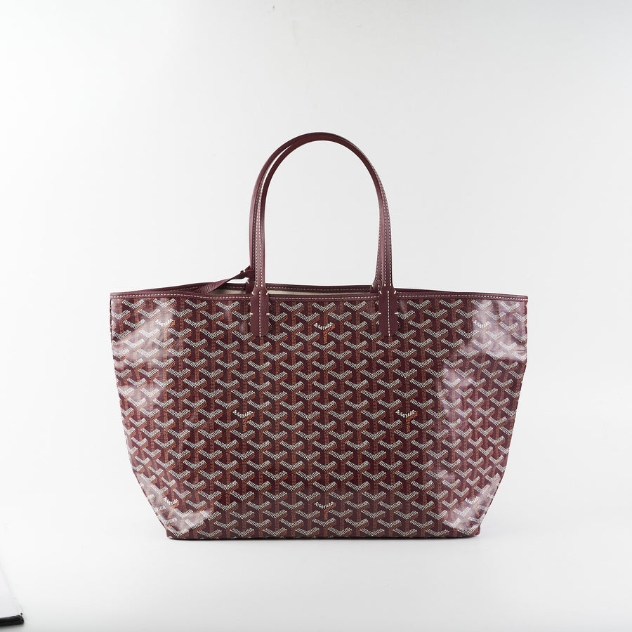 Goyard Burgundy Anjou Mini Shoulder Tote Handbag Auction