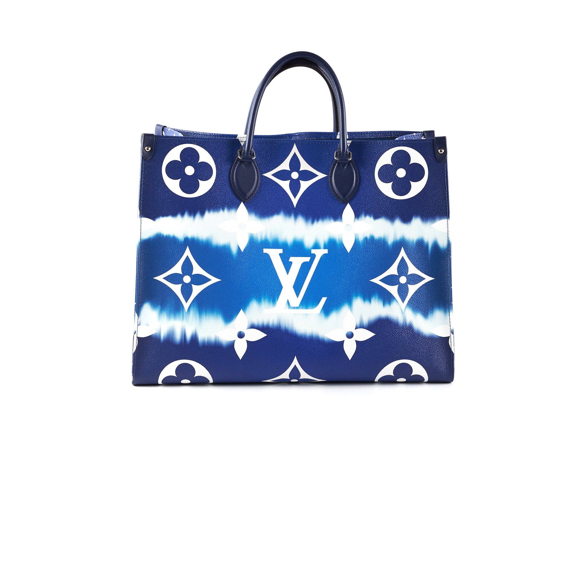 Louis Vuitton Onthego GM Escale Blue Giant Monogram Tote